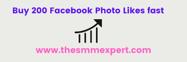 Buy 200 Facebook Photo Likes fast