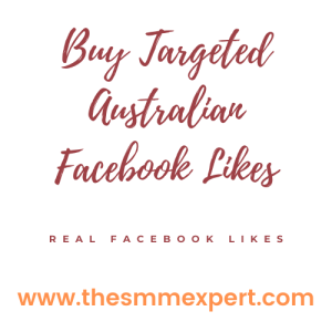 Buy Targeted Australian Facebook Likes