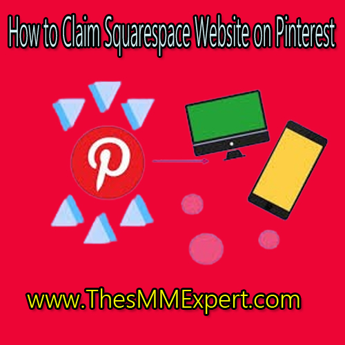 How to Claim Squarespace Website on Pinterest