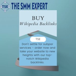 Buy Wikipedia Backlinks