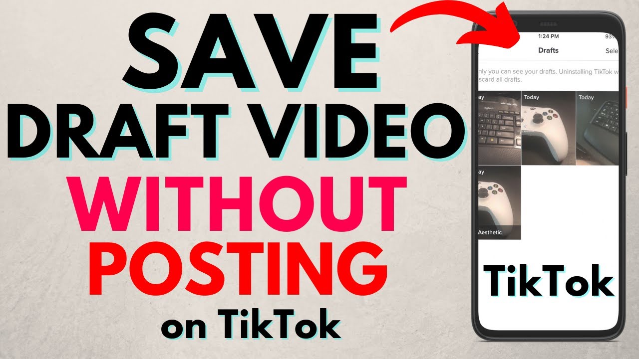 How to Save a Tiktok Video Without Posting It